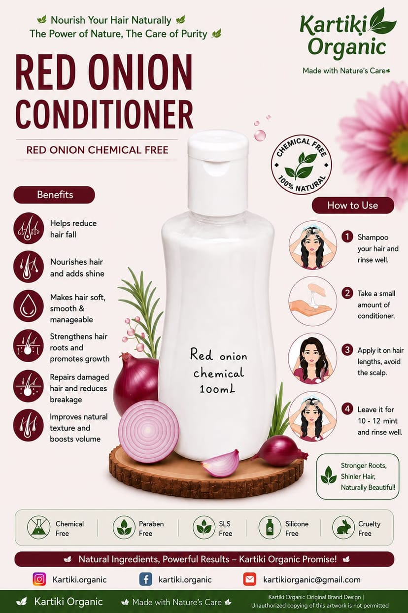 Red Onion Chemical Free Conditioner