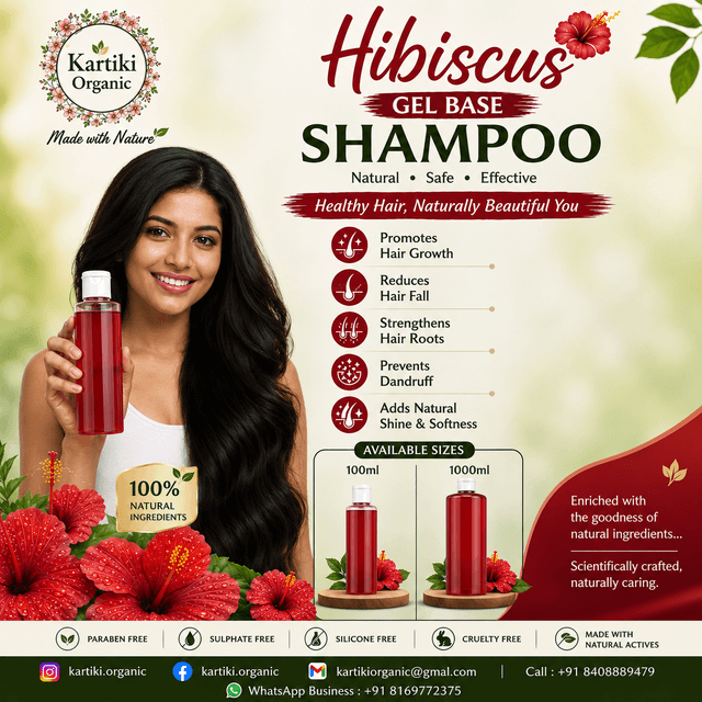 Hibiscus Flower Gel Based Shampoo 100ml